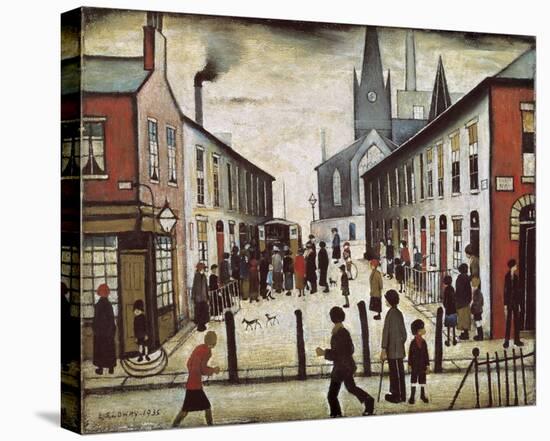 The Fever Van-Laurence Stephen Lowry-Stretched Canvas