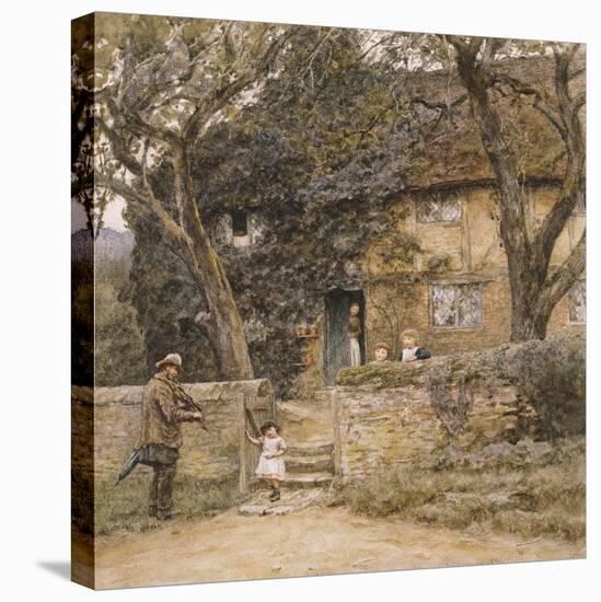 The Fiddler-Helen Allingham-Premier Image Canvas