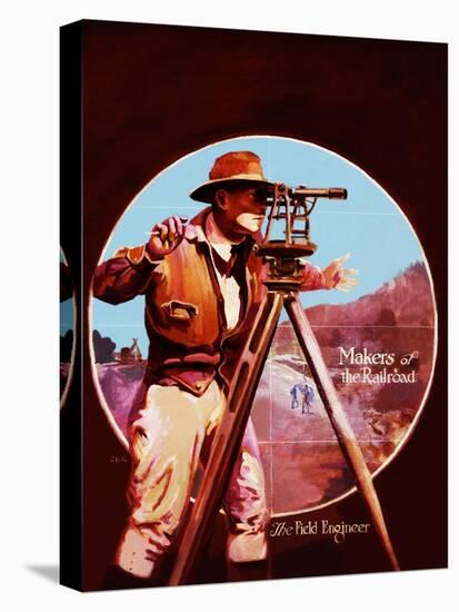 The Field Engineer-Charles H. Dickson-Premier Image Canvas