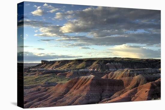 The Fiery Red Painted Desert from Lacey Point in Petrified Forest National Park, Arizona-Jerry Ginsberg-Premier Image Canvas