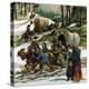 The Fight for the Wild West-Ron Embleton-Premier Image Canvas