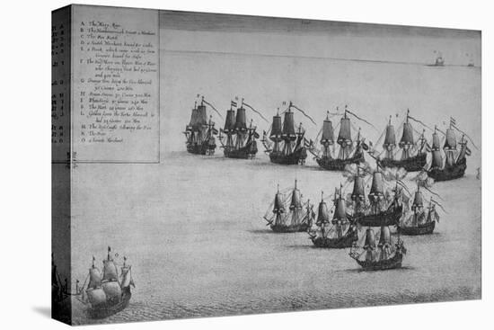 'The Fight of the Mary Rose', 1669-Wenceslaus Hollar-Premier Image Canvas