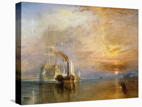 The "Fighting Temeraire" Tugged to Her Last Berth to be Broken Up, Before 1839-J^ M^ W^ Turner-Premier Image Canvas