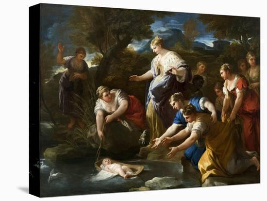The Finding of Moses, c.1685-1690-Luca Giordano-Premier Image Canvas