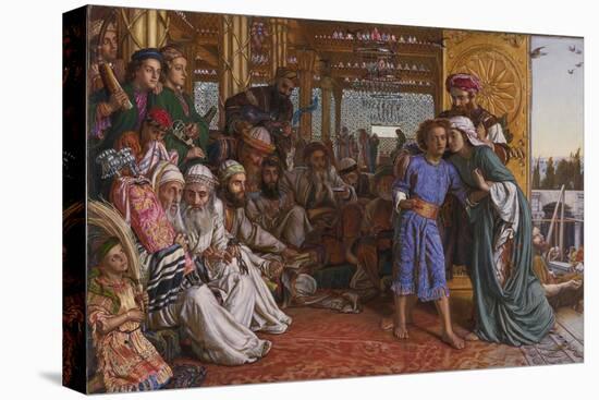 The Finding of the Saviour at the Temple, 1862 (Oil on Canvas)-William Holman Hunt-Premier Image Canvas