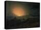 The Fire, Edinburgh-John Martin-Premier Image Canvas