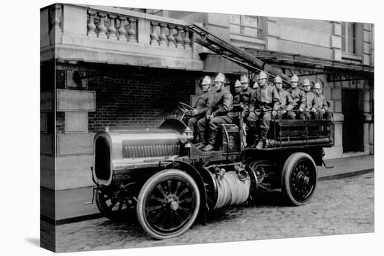 The Firemen, Conveys Transporting the Great Scale-Brothers Seeberger-Premier Image Canvas