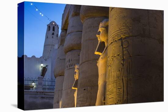 The First Court, Luxor Temple, UNESCO World Heritage Site, Luxor, Egypt, North Africa, Africa-Jane Sweeney-Premier Image Canvas