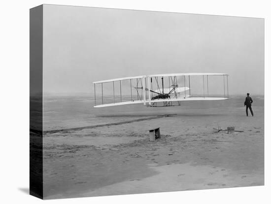 The First Flight of the Wright Flyer in 1903-Stocktrek Images-Premier Image Canvas