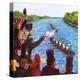 The First Oxford and Cambridge Boat Race-John Keay-Premier Image Canvas