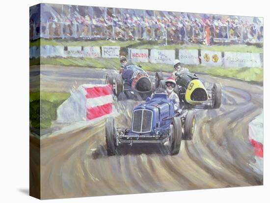 The First Race at the Goodwood Revival, 1998-Clive Metcalfe-Premier Image Canvas