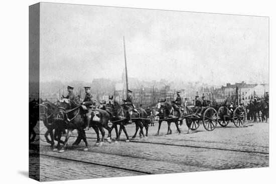 The First Units of the British Expeditionary Force in Boulogne, Northern France, 1914-null-Premier Image Canvas