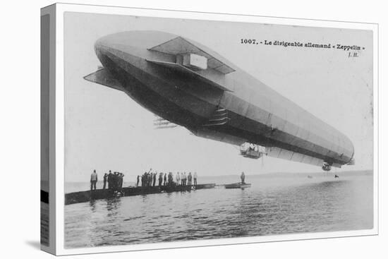 The First Zeppelin Lz-I on the Bodensee-null-Stretched Canvas