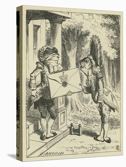 The Fish-Footman, Lewis Carroll-John Tenniel-Premier Image Canvas