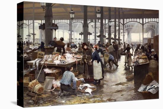 The Fish Hall at the Central Market, 1881-Victor Gilbert-Premier Image Canvas