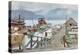 The Fish Market, Vancouver, the Mosquito Fleet-Harold Copping-Premier Image Canvas