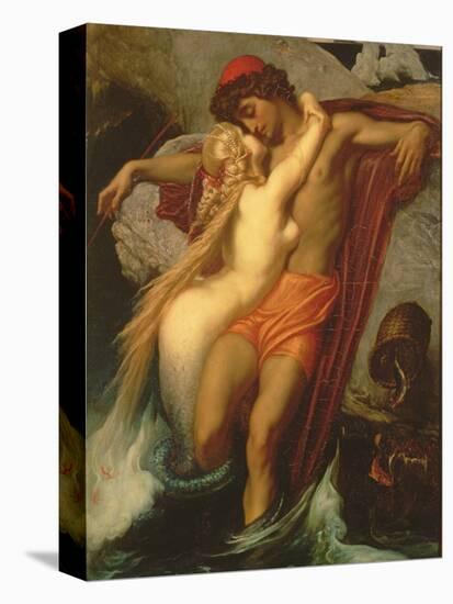 The Fisherman and the Syren: from a Ballad by Goethe, 1857-Frederick Leighton-Premier Image Canvas