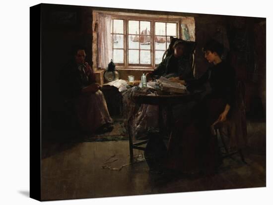 The Fisherman's Home-Frank Bramley-Premier Image Canvas