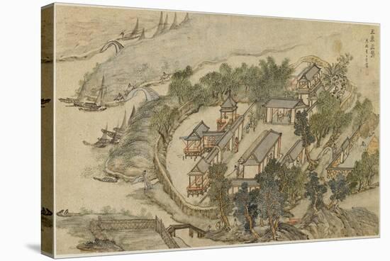 The Five Deer Hermitage, Early 17th C-Li Shida-Premier Image Canvas