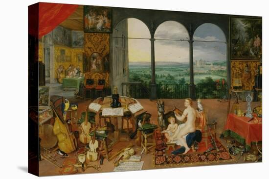 The Five Senses: Hearing-Jan Brueghel the Elder-Premier Image Canvas