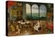 The Five Senses: Hearing-Jan Brueghel the Elder-Premier Image Canvas