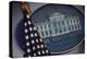 The Flag and Seal at a White House Press Briefing-Dennis Brack-Premier Image Canvas