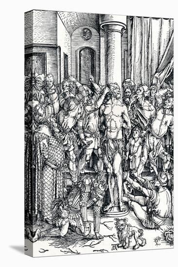 The Flagellation of Christ, 1498-Albrecht Dürer-Premier Image Canvas