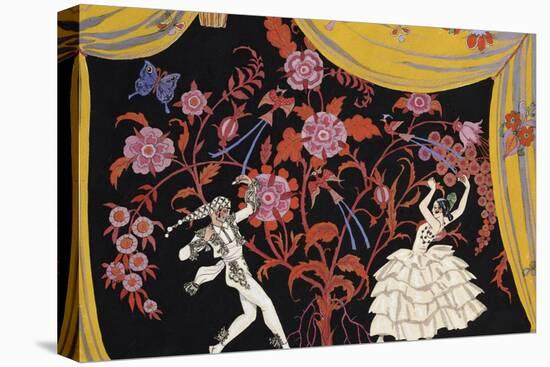 The Flamenco-Georges Barbier-Premier Image Canvas