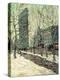 The Flatiron Building, New York, C.1903-05-Ernest Lawson-Premier Image Canvas