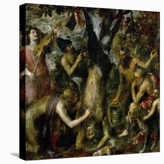 The Flaying of Marsyas, 1570-1575-Titian (Tiziano Vecelli)-Premier Image Canvas