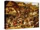 The Flemish Proverbs-Pieter Brueghel the Younger-Premier Image Canvas