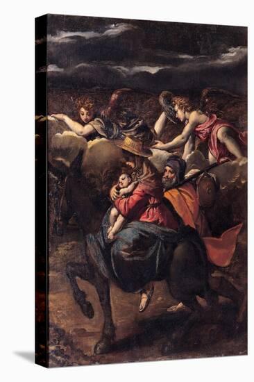 The Flight into Egypt, 1585-Ippolito Scarsellino-Premier Image Canvas