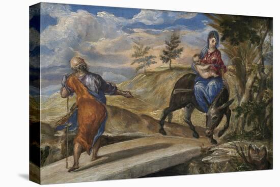 The Flight into Egypt, C. 1570-El Greco-Premier Image Canvas