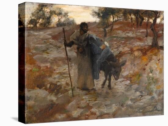 The Flight into Egypt, C.1877-79 (Oil on Canvas)-John Singer Sargent-Premier Image Canvas