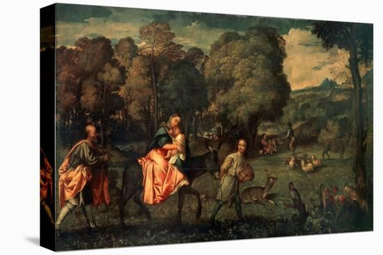 The Flight into Egypt, C1508-Titian (Tiziano Vecelli)-Premier Image Canvas