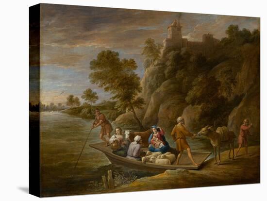 The Flight into Egypt, circa 1660S (Oil on Canvas)-David the Younger Teniers-Premier Image Canvas