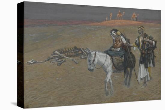 The Flight into Egypt from 'The Life of Our Lord Jesus Christ'-James Jacques Joseph Tissot-Premier Image Canvas