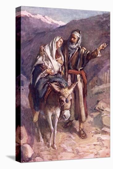 The Flight into Egypt-Harold Copping-Premier Image Canvas