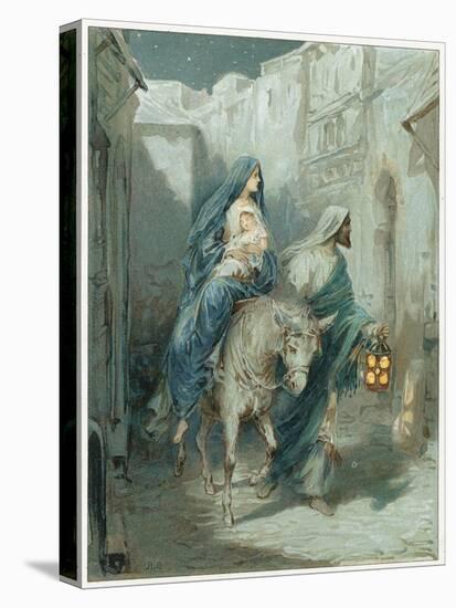 The Flight into Egypt-Ambrose Dudley-Premier Image Canvas