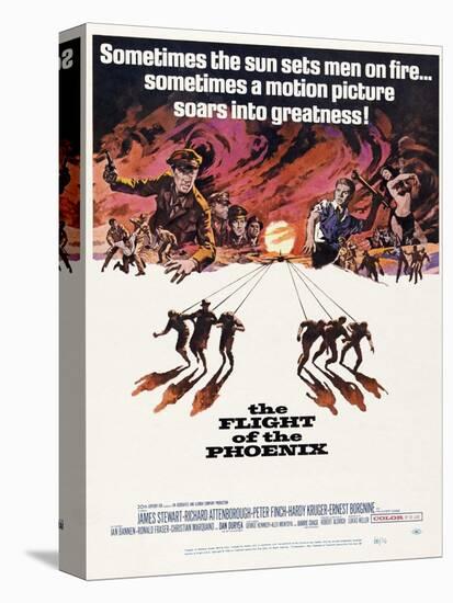 The Flight of the Phoenix, 1965, Directed by Robert Aldrich-null-Premier Image Canvas