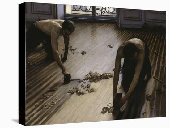 The Floor Planers, c.1875-Gustave Caillebotte-Premier Image Canvas