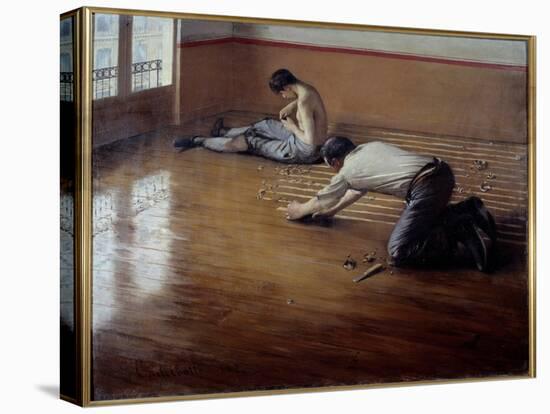 The Floor Planers. Painting by Gustave Caillebotte (1848-1894), 1876. Private Collection. - the Flo-Gustave Caillebotte-Premier Image Canvas