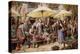 The Flower Market, Toulon-Myles Birket Foster-Premier Image Canvas