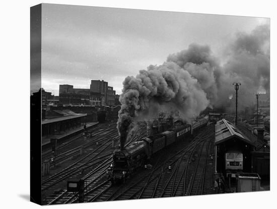 The Flying Scotsman Steam Train Locomotive, 1969-null-Premier Image Canvas