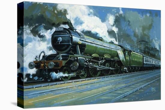 The Flying Scotsman-John S^ Smith-Premier Image Canvas