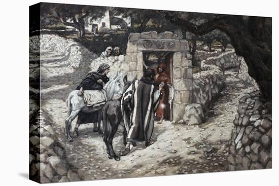 The Foal of Bethpage-James Jacques Joseph Tissot-Premier Image Canvas