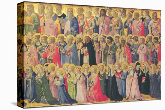 The Forerunners of Christ with Saints and Martyrs, 1423-24-Fra Angelico-Premier Image Canvas