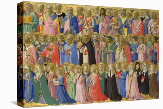 The Forerunners of Christ with Saints and Martyrs, C. 1423-1424-Fra Angelico-Premier Image Canvas