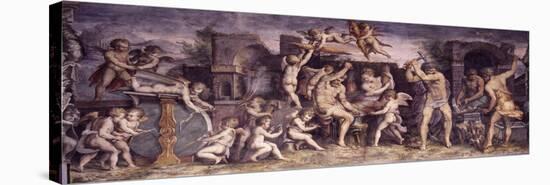 The Forge of Vulcan, 1556-1557-Giorgio Vasari-Premier Image Canvas