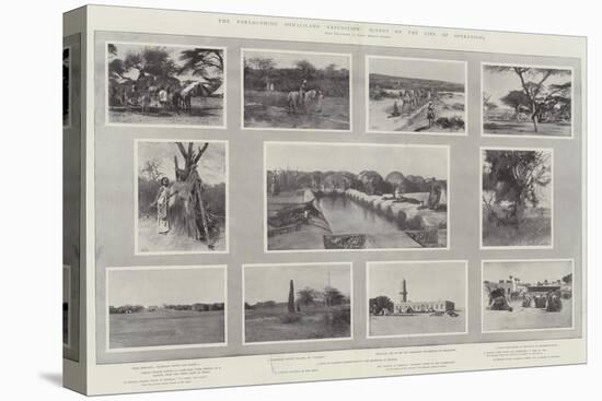 The Forthcoming Somaliland Expedition, Scenes on the Line of Operations-Henry Charles Seppings Wright-Premier Image Canvas